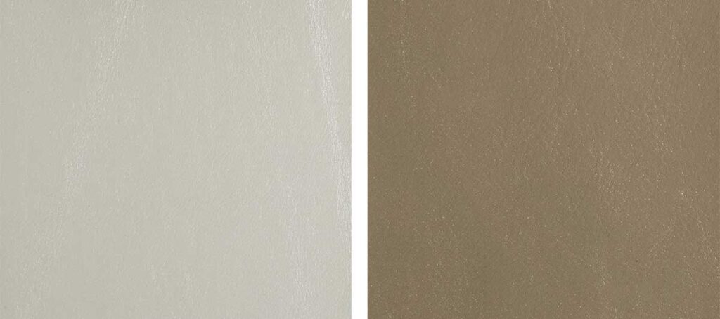 Pelle Glamour - Colore: Panna Pelle Glamour - Colore: Pomice